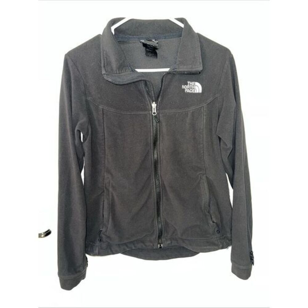 The‎ North Face Women's Size Medium Black Front Zip & Zip Pockets Jacket